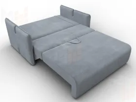 Диван прямой Лига-117 ( TOWER 10 серый )