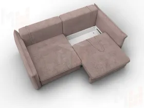 Диван прямой Лига-100 НПБ ( TOWER 05 бежевый )