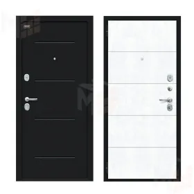 Входная металлическая дверь Граффити-1 Инсайд Snow Art