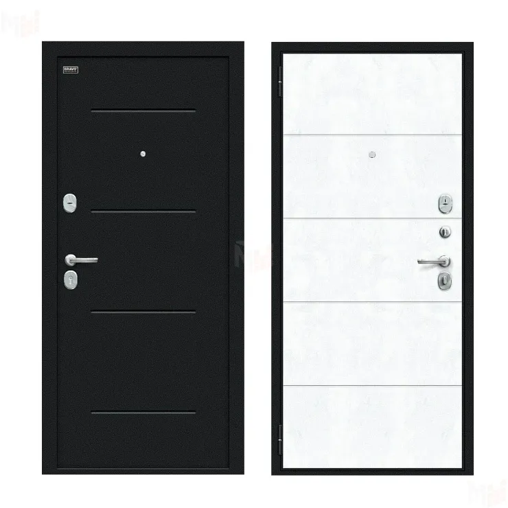 Входная металлическая дверь Граффити-1 Инсайд Snow Art