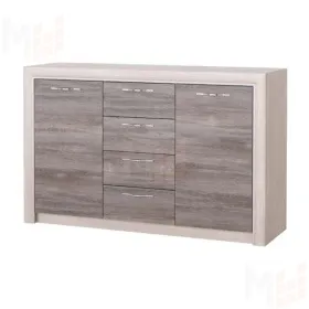 Комод Октава 2С4Я (дуб клабхаус серый)