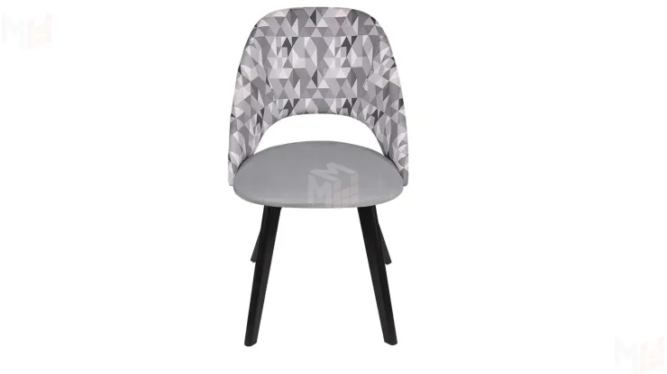 Стул Сириус тип 1  Черное дерево / тк. №123 / тк.121