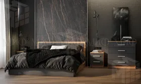 Комод Мартина 800 (дуб крафт/графит)