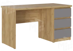 Стол письменный Бостон СП-001 (крафт золотой/серый шифер)