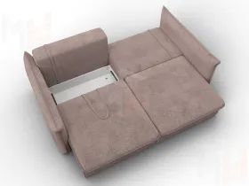 Диван прямой Лига-100 НПБ ( TOWER 05 бежевый )