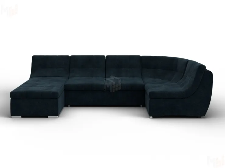 Диван П-образный модульный Холидей ( LAIM 21 графит )