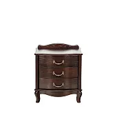 Тумба прикроватная Leset "Джульетта" (3 ящ.) (Орех)
