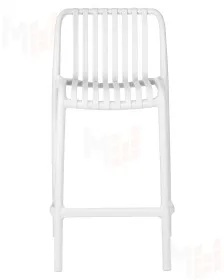 Стул полубарный DOBRIN CHLOE (белый)