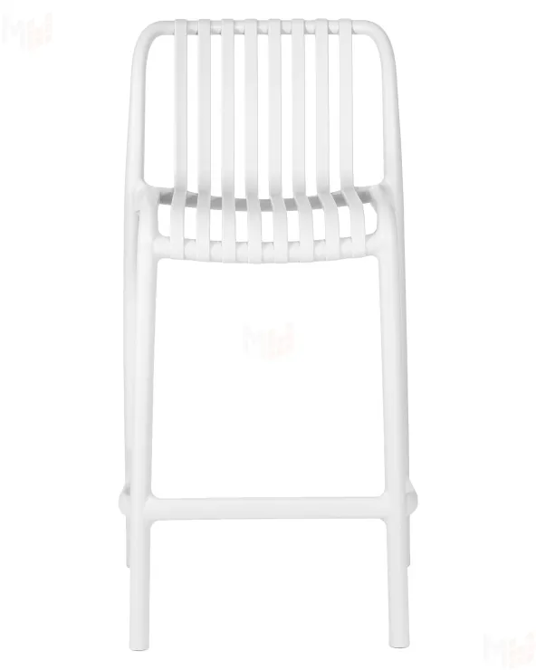 Стул полубарный DOBRIN CHLOE (белый)