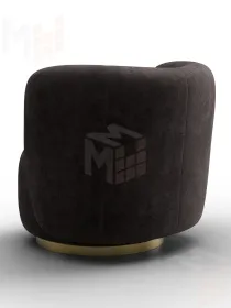 Кресло Лига-072 ( BRUT 17 коричневый )