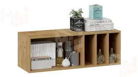 Полка настенная Хилтон  404.008.000 Дуб Крафт золотой