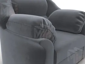 Кресло Карнелла ( SEVEN 17 серый )