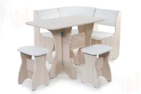 Кухонный уголок Тюльпан мини (ясень/барнео милк)