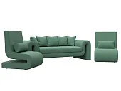 Набор Волна-1 (диван, 2 кресла)