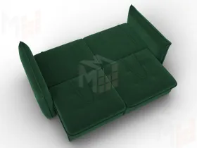 Диван прямой Лига-100 НПБ ( SEVEN 626 зеленый )