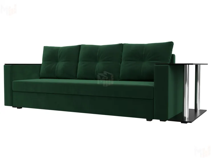 Диван прямой Атланта со столом справа