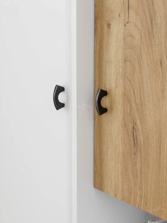 Шкаф комбинированный трехстворчатый Анри