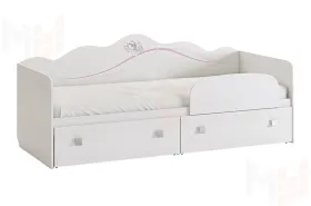 Кровать Фэнтези  белый рамух