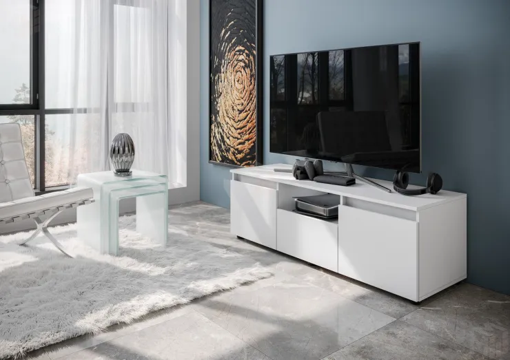 Тумба TV-7 белый