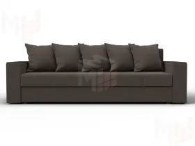 Диван прямой Дубай Лайт ( Коричневый )