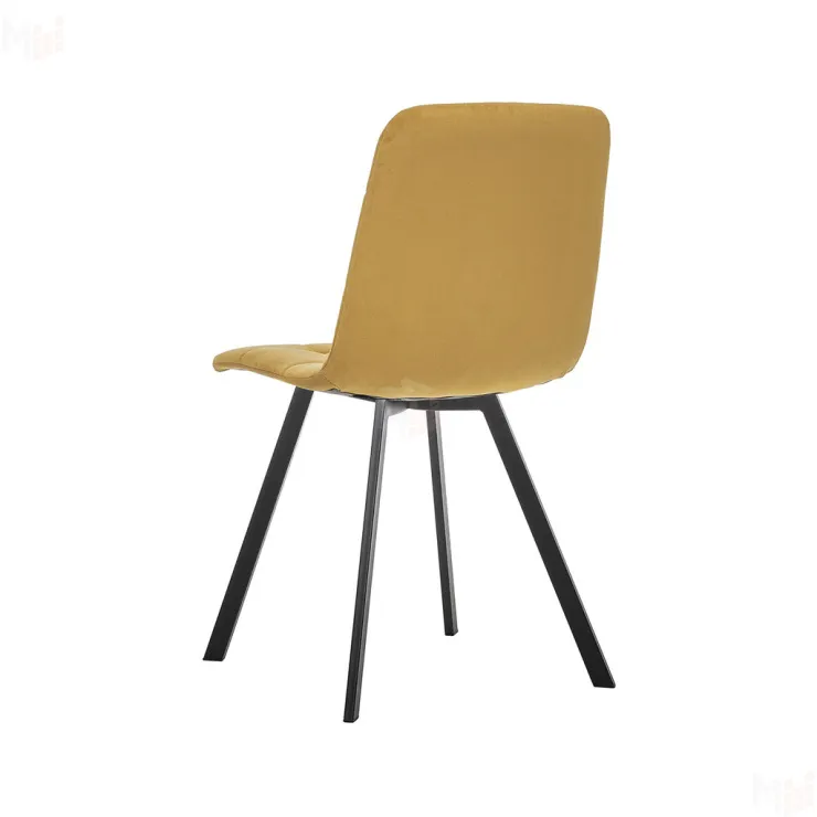 Стул Leset Скай Профиль Чёрный/Ultra Mustard