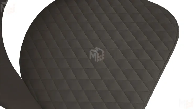 Стул Гэтсби К3 Черный муар, Велюр Confetti Stone