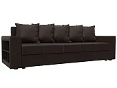 Диван прямой Дубай Лайт полки слева