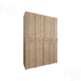 Шкаф для одежды и белья SCANDICA OSLO 555 ФАСАД Стандарт