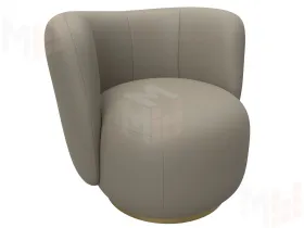 Кресло Лига-072 ( экокожа GRIFON 04 бежевый )