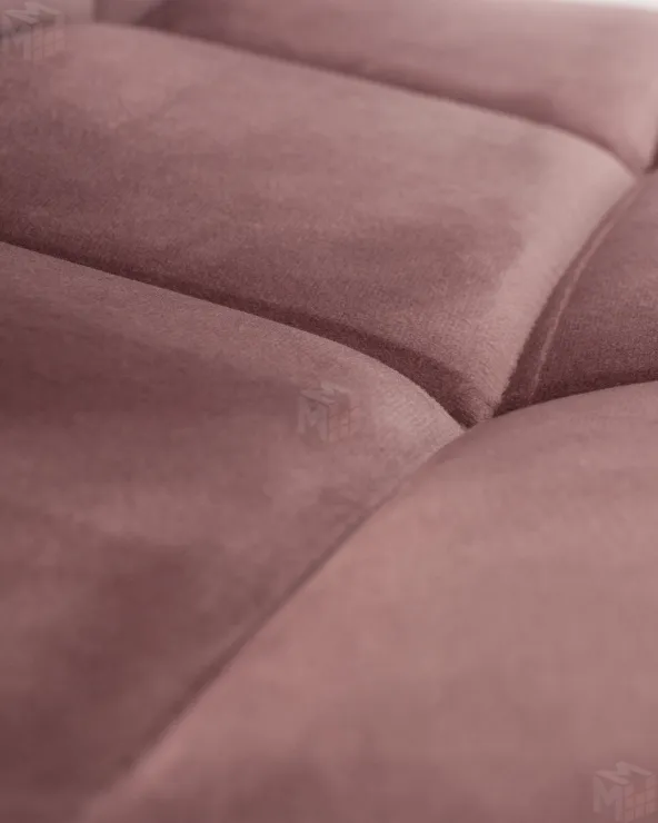 Офисное кресло для персонала DOBRIN TERRY (пудрово-розовый велюр (MJ9-32))