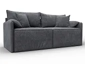 Диван прямой модульный Лига-106 ( BRUT 16 темно-серый )