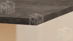 Стол обеденный Анкона Тип 1 Белый, Ателье темный