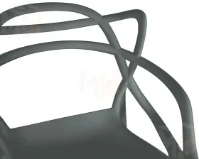 Стул барный DOBRIN MASTERS BAR (тёмно-серый (GR-04))