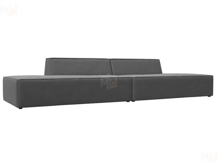 Диван прямой модульный Монс лофт ( JOLY 13 серый )