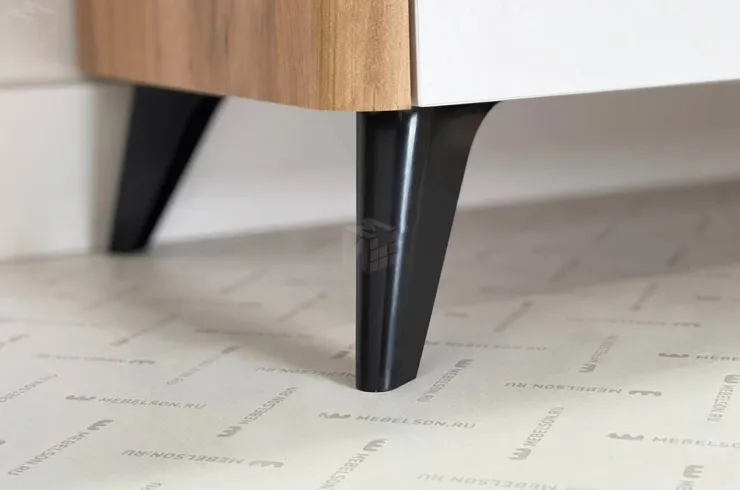 Комод Адам дуб крафт золотой/белое дерево