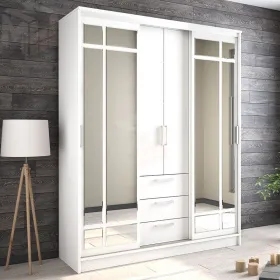 Шкаф-купе Маэстро (белый)