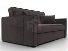 Диван прямой Лига-104 (140) ( SEVEN 727 коричневый )