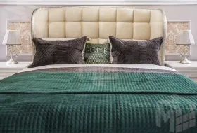 Кровать Нонна 180х200 мокко глянец