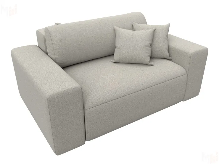 Кресло Лига-036 НПБ ( Амур бежевый )