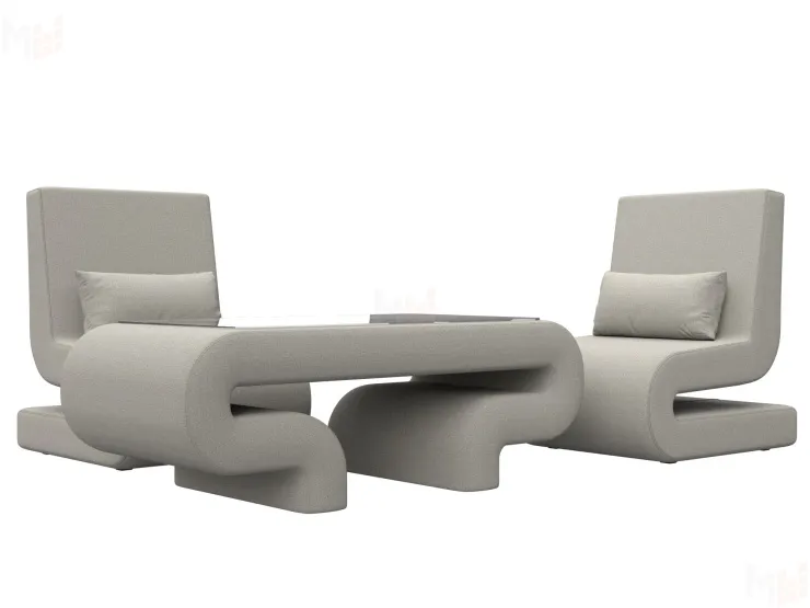 Набор Волна-3 (стол, 2 кресла)