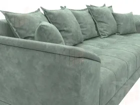 Диван прямой НордСтар НПБ ( BRUT 08 зеленый )