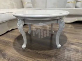 Столик круглый Мокко бежевый