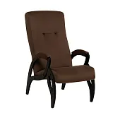 Кресло Leset Элегант (Венге/V23 молочный шоколад)