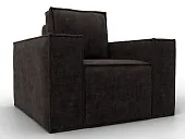 Кресло Лига-081 НПБ ( BRUT 17 коричневый )