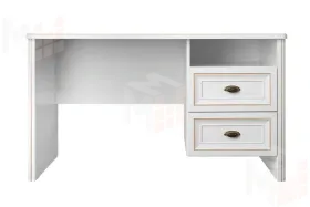 Стол письменный Натали белый глянец