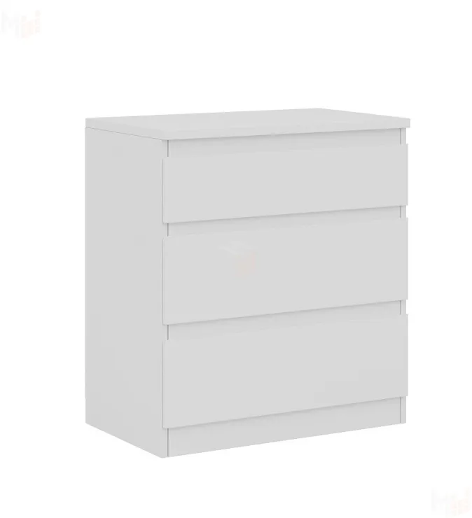 Комод Кастор 3 ящика белый