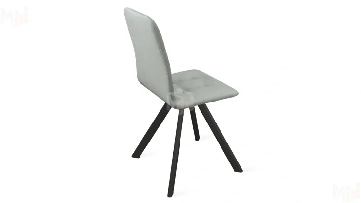 Стул Аспен К2 Черный муар Велюр Confetti Silver