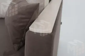  Диван еврокнижка Карлос Ньютон Дарк Браун/Софитель 3Д 2