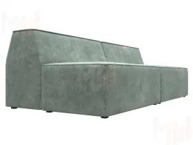 Диван прямой модульный Монс ( BRUT 08 зеленый )