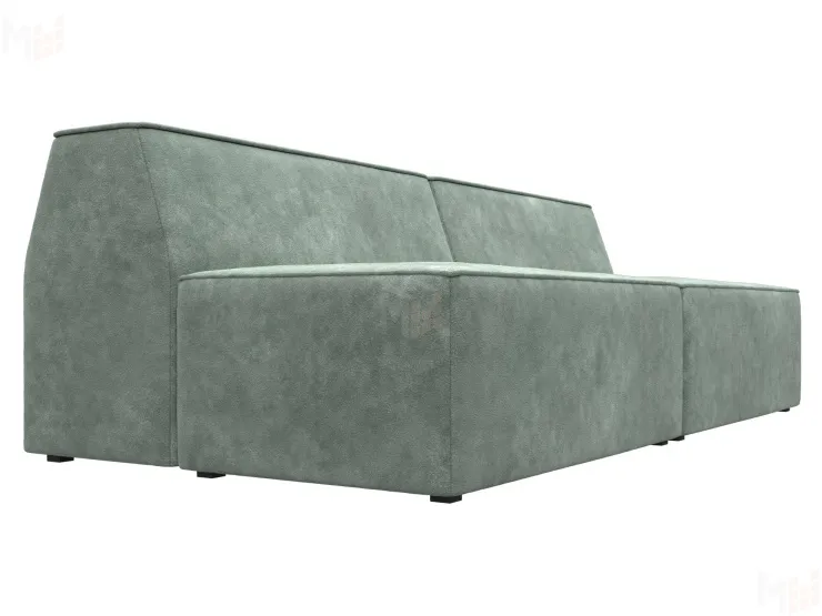 Диван прямой модульный Монс ( BRUT 08 зеленый )